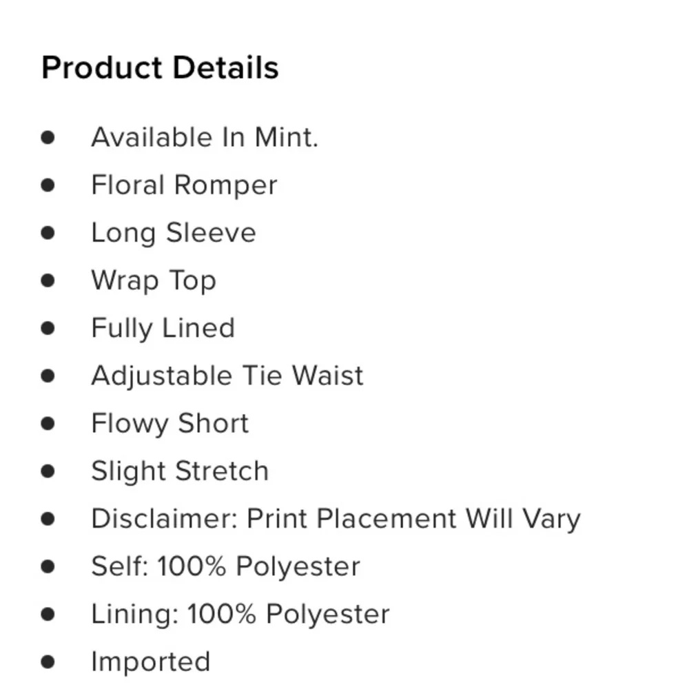 Floral Romper - Picture 4 of 4